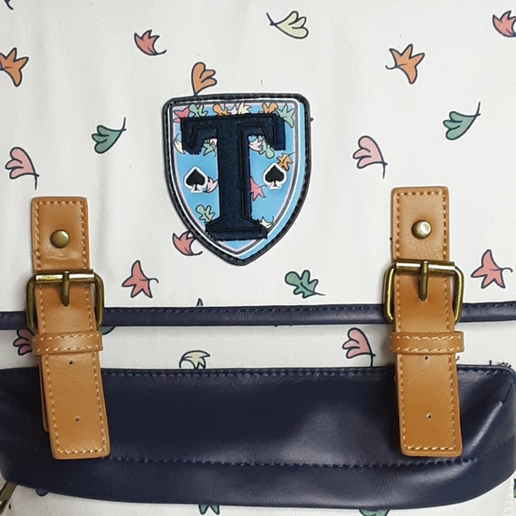 Heartstopper Truham Leaves Canvas Backpack NWT - Picture 9 of 12